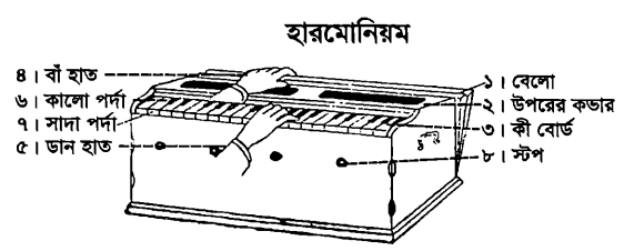 হারমোনিয়ন ব্যবহার প্রনালী